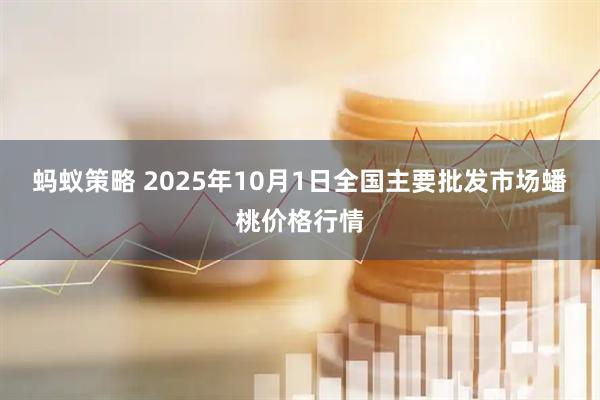 蚂蚁策略 2025年10月1日全国主要批发市场蟠桃价格行情